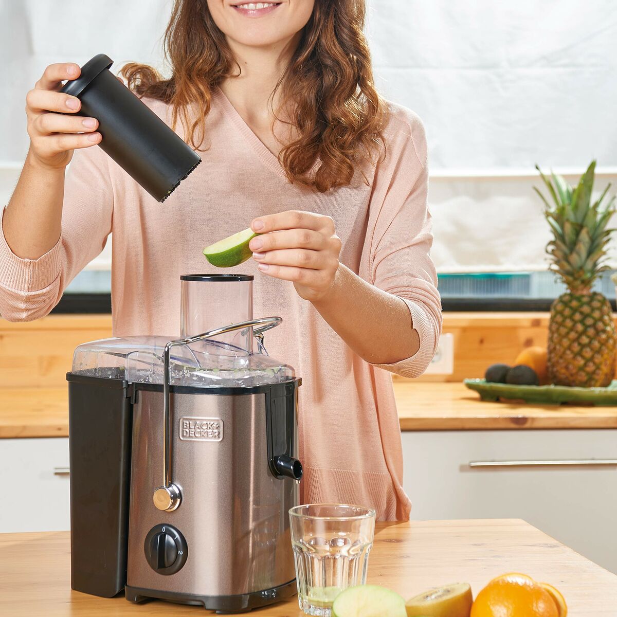 Liquidificadora Black & Decker 1,2 L 600 W Preto Cinzento|Acexarme|Casa e cozinha, Pequeno eletrodoméstico