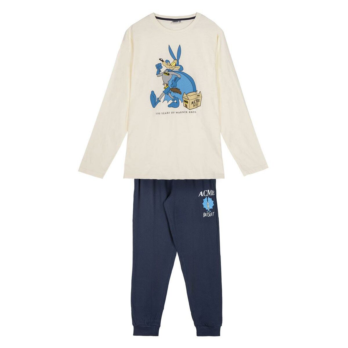 Pijama Warner Bros Bege (Adultos) | Acexarme. Mais modelos Roupa, Homem disponíveis.
