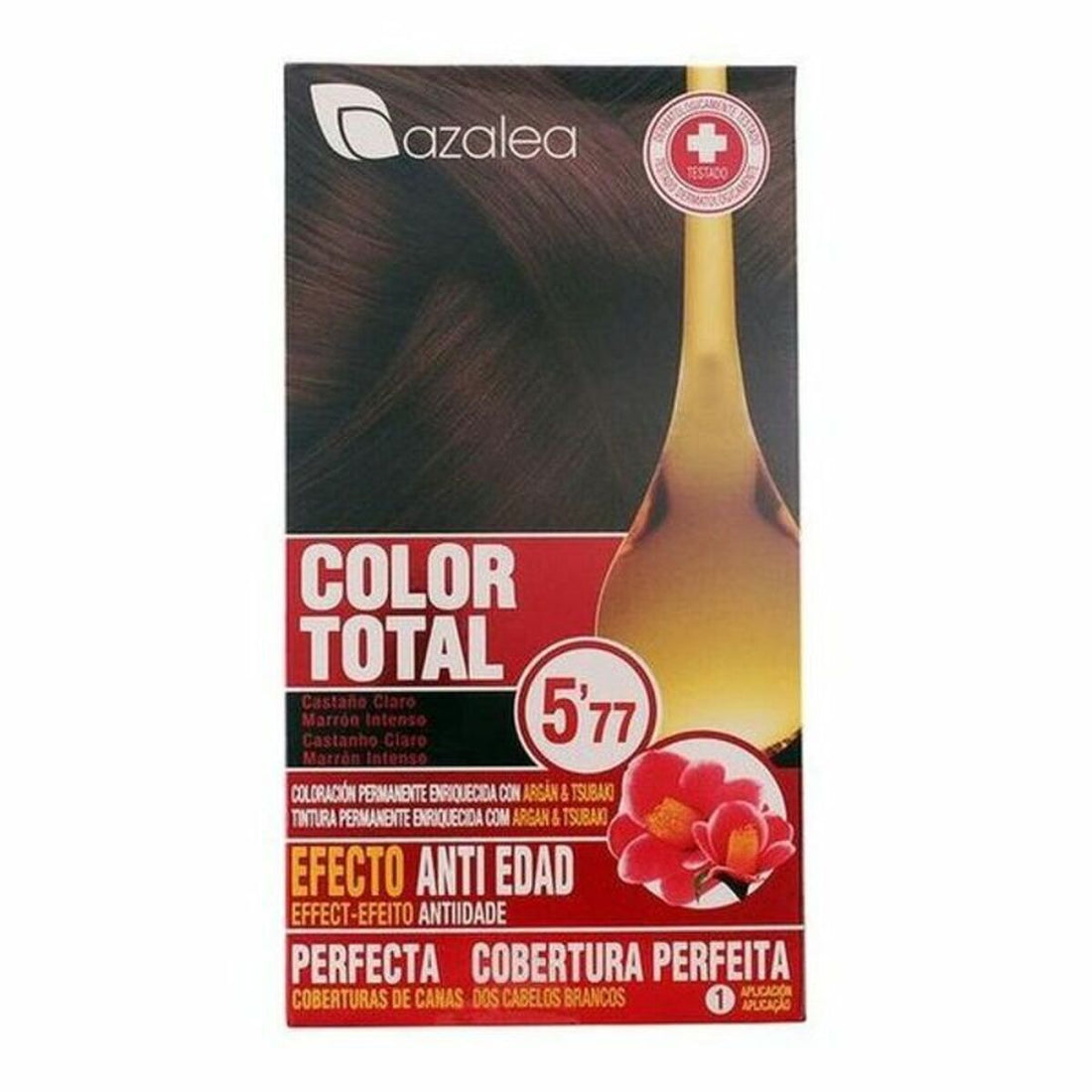 Tinta Permanente Antienvelhecimento Azalea Castanho claro marrom intenso | Acexarme. Mais modelos Beleza, Cuidado do cabelo disponíveis.