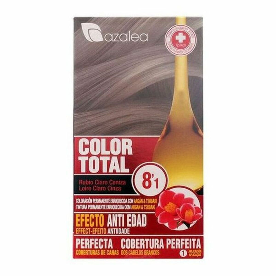 Tinta Permanente Antienvelhecimento Azalea Color Total Louro Claro Cinza | Acexarme. Mais modelos Beleza, Cuidado do cabelo disponíveis.