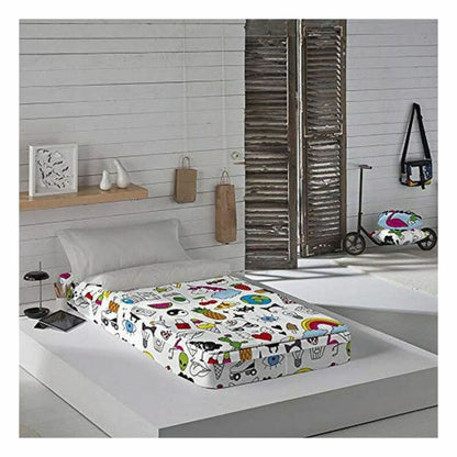 Capa de Edredão com Enchimento Costura Cool Icons (90 x 190 cm) (Solteiro) | Acexarme. Mais modelos Bebé, Quarto de dormir disponíveis.