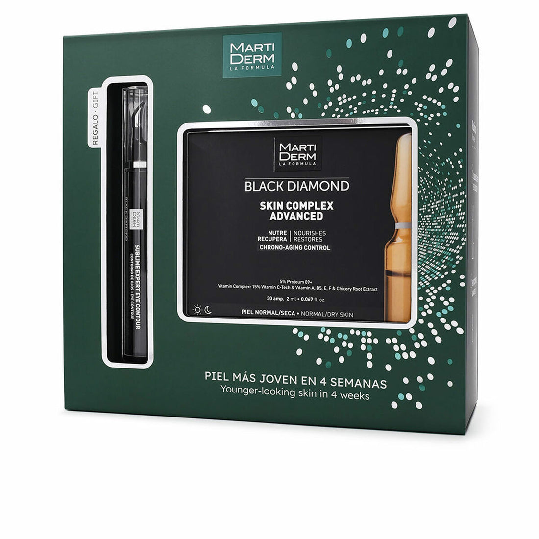 Conjunto de Cosmética Martiderm BLACK DIAMOND 2 Peças | Acexarme. Mais modelos Beleza, Utensílios e acessórios disponíveis.