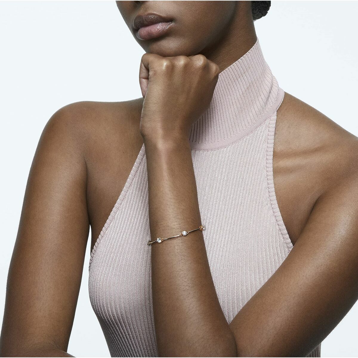 Bracelete feminino Swarovski 5609711 Cor de Rosa | Acexarme. Mais modelos Joalharia, Bijutaria disponíveis.