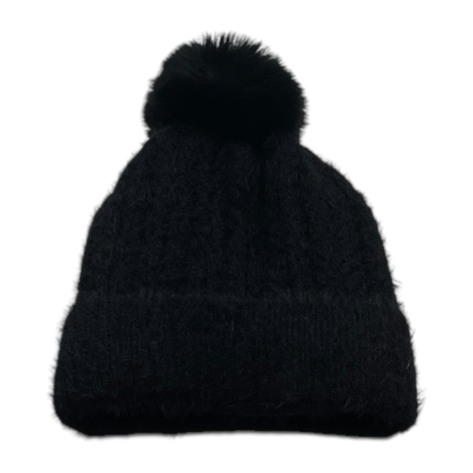 Gorro Preto Pompom Mulher | Acexarme. Mais modelos Gorros Mulher disponíveis.