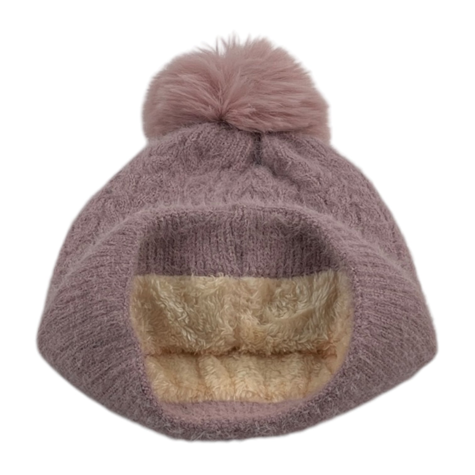 Gorro Rosa Pompom Mulher | Acexarme. Mais modelos Gorros Mulher disponíveis.