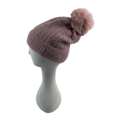 Gorro Rosa Pompom Mulher | Acexarme. Mais modelos Gorros Mulher disponíveis.